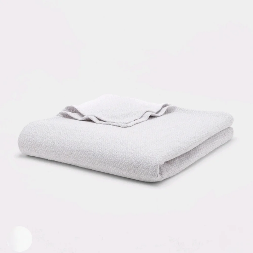 Threshold Twin/Twin XL 100% Cotton Bed Blanket Gray